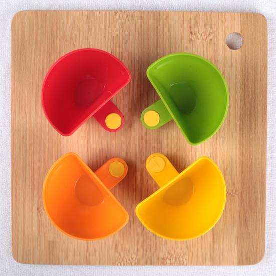 Yousheng Dipping Sauce Dish with Clip Multipurpose Condiment Bowl for Ketchup Vinegar Plastic Party Seasoning Container Household Kitchen Utensils