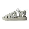 SHAKA Sports Sandals, Lightweight, Comfortable for Walking, Gurkha Hiker Style, Unisex, Adult, Size 25.0 Cm, Grey (SK-101)