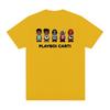 Playboi Carti Vintage T-Shirt Hip Hop Skateboard Baumwolle Herren Damen T-Shirt Kurzarm Lässig Street Herren Kleidung Übergroße Oberteile