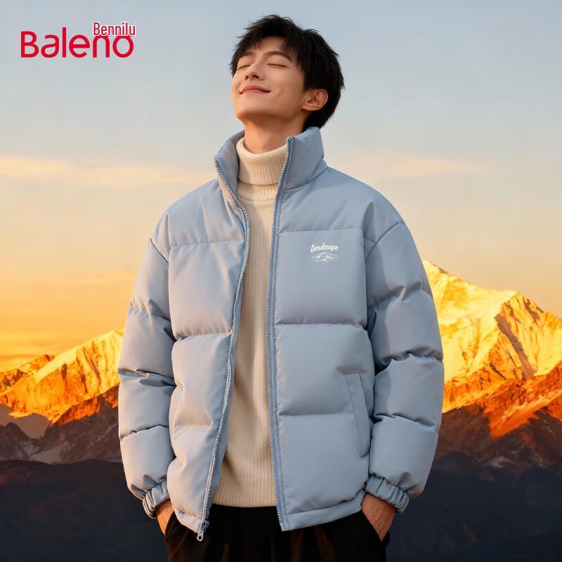 Baleno Men s Stand-Collar Padded Winter Jacket M