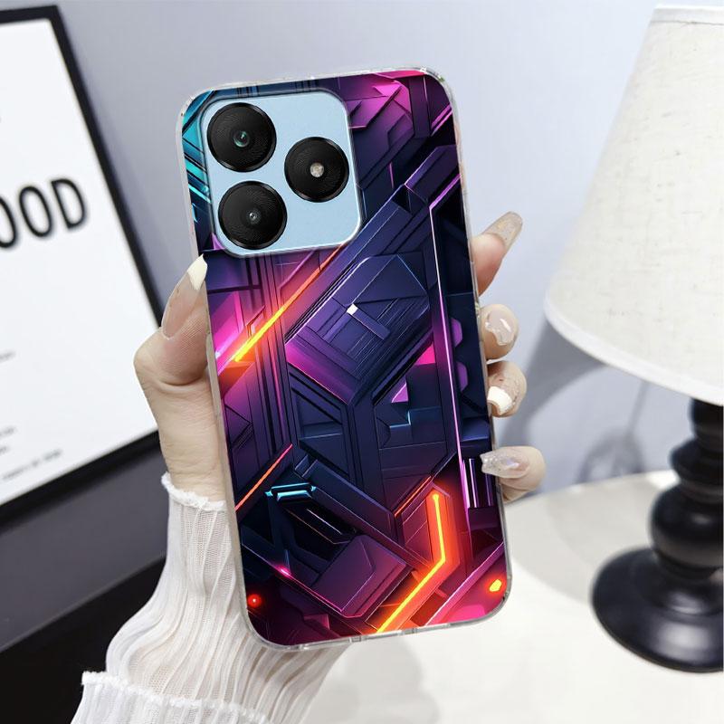 Cartoon Für Wiko T10 T20 T60 Hülle Schutzhülle Für Wiko T10 Marmor Klar Weiches Silikon Handyhülle Floral Niedliche Katze Bumper