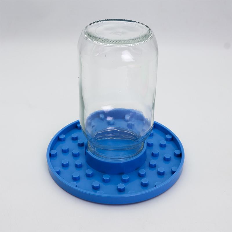 Bee Feeder Base For Regular Mouth Mason Jar, Bee Watering Station, Bee Base For Garden, Bee Cups Water Base For Been