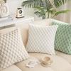 Plush Pillow Case Ins Living Room Sofa Waist Pillow Bed Head Bay Window Turtle Back Hair Cushion Sample Room Decoration Pillow