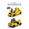 1/18 McLaren 720S Alloy Track Racing Car Model Diecasts Metal Sports Car Vehicles Model Simulation Sound Light Collection Kids Toys Gift