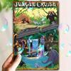 1pc Vintage Jungle Cruise Metal Sign - Retro Animation Style with Gorillas, Giraffes, Hippos - Durable Aluminum Wall Decor for H