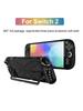 TPU Case for Switch 2 Console Ergonomic Handle Grip Cover Shockproof Protective Cover Anti-Scratch TPU Protection Case Anti-slip