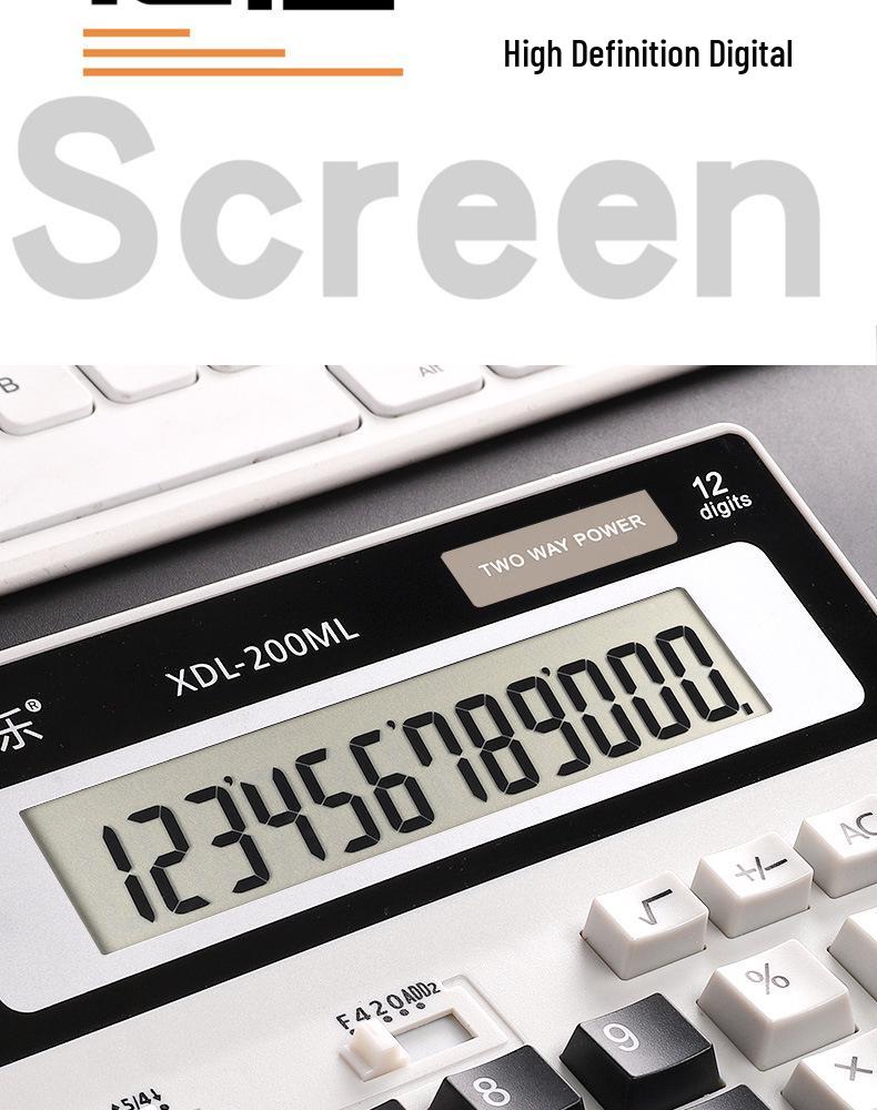 Large Financial Accounting Office Calculator