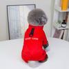 Dog Autumn Winter Clothes Four Legs Cotton Coat