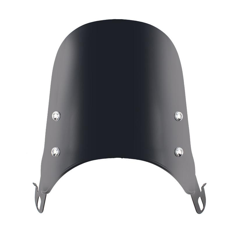Kulaté světlomety pro elektrické auto na motocykly, čelní sklo, retro upravený ochranný kryt čelního skla
