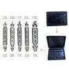 5Pcs Double Head Screw Extractor, Broken Screw Removal Tool Slide Tooth, Damaged Bolt Extractor Set for Home DIY