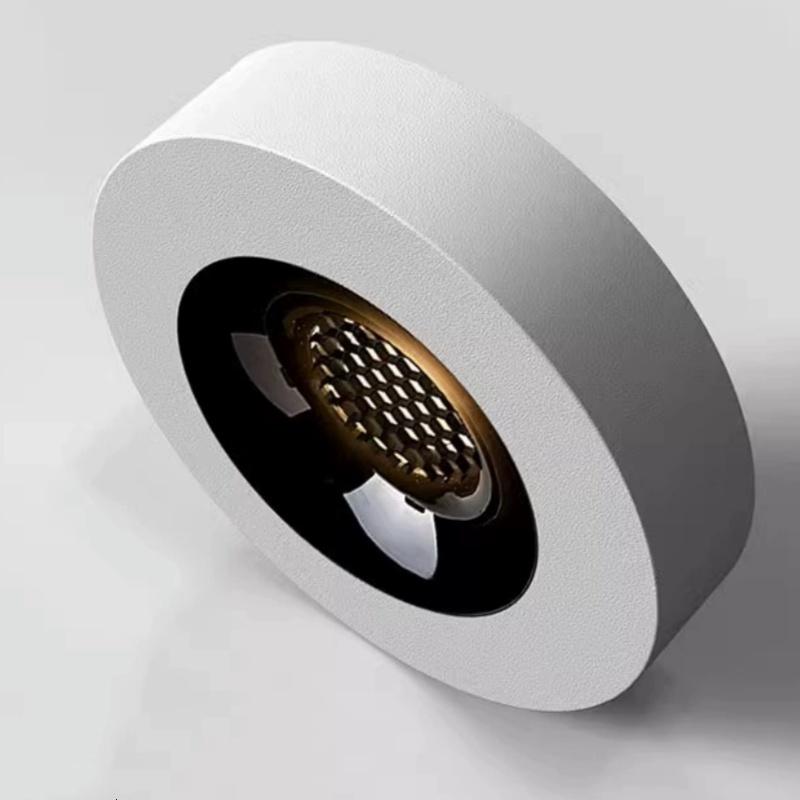 Fashionable ultra-thin 3.5CM surface mounted anti glare full spectrum COB tube lamp, home living room hallway, no opening