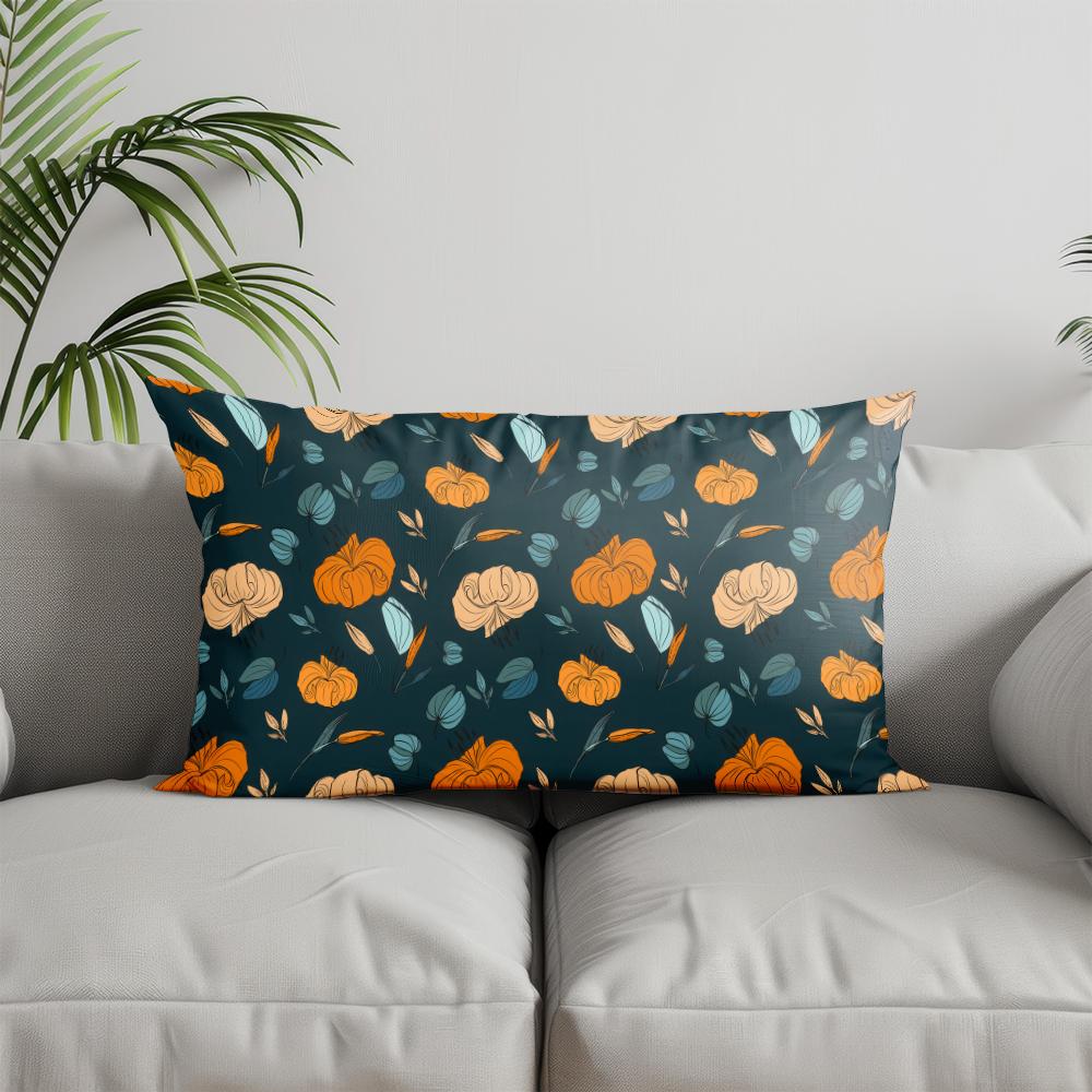 

Home Decor Halloween-themed Fun Pillowcase Suitable For Sofa Bedroom Car Pillow Cover Cushion Rectangular Back Cushion 30x50cm