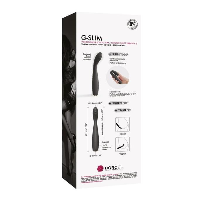 Vibromasseur point G flexible Dorcel Tenderspot - Noir