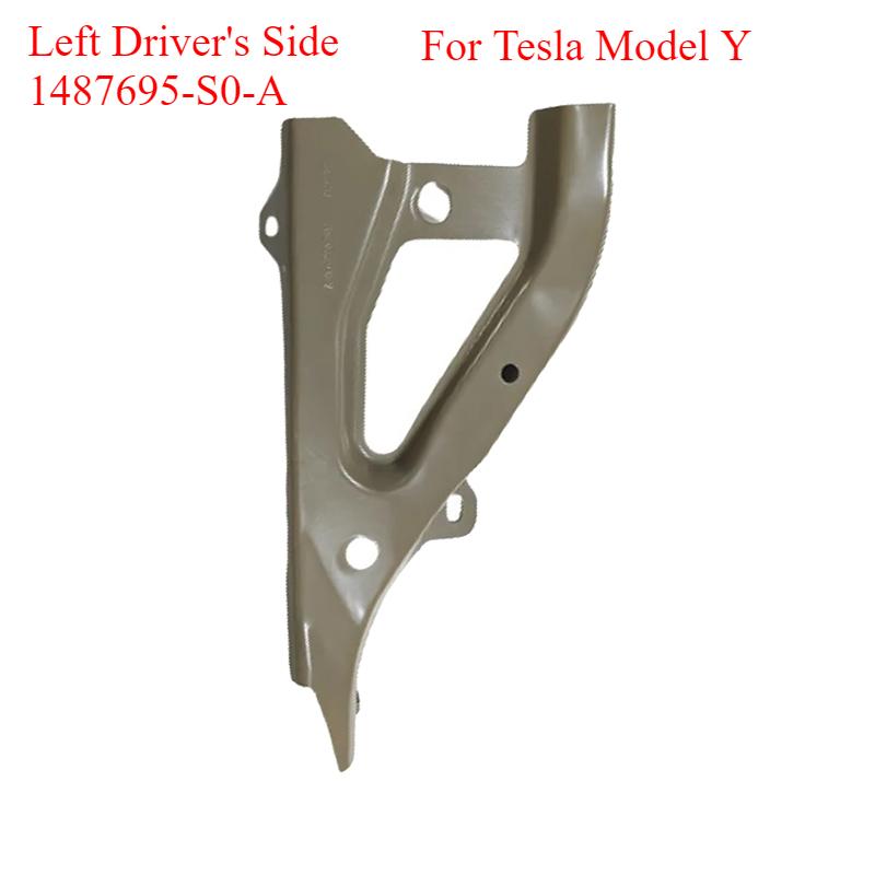 NEW For Tesla Model Y -2024 Front Lower Fender Plate Fender Support Bracket Assy 1487695-S0-A 1487696-S0-A Left