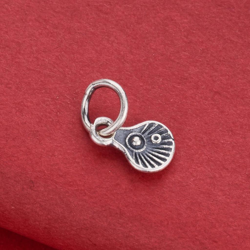 S925 Sterling Silver Seashell Pendant Necklace & Charm - Korean & Ins Style DIY Beaded Bracelet Accessories
