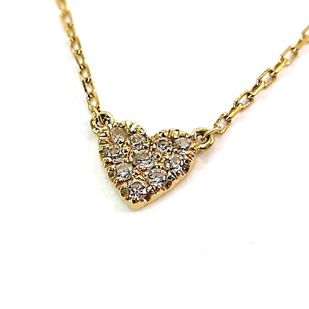 Used Necklace AHKAH/AHKAH K18 Diamond 0.05ct 40cm 26032600301e