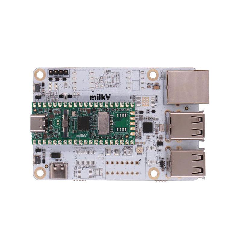 

Milk-V Duo USB Hub & RJ45 Network Port Expansion Board for Linux
