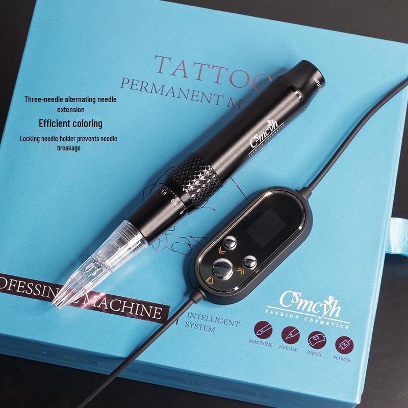 High-End Microblading & Lippen-Tattoo Maschine - Semi-permanente Nebel-Augenbrauen, Lippen-Blushing, Eyeliner