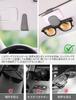 Car Sunglasses Sunglasses Sun Easy Car Convenient for Commuting [Freelance Shop] Holder, Leather, Magnetic, Clip, Visor, Installation, Accessory,