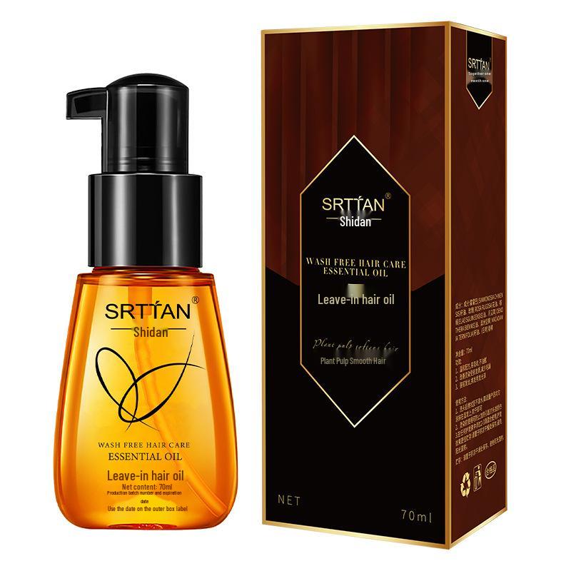 Moroccan Hair Repair Oil for Damaged, Curly, and Frizzy Hair - Women s Anti-Frizz Smoothing Treatment