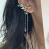RSAMD 1pc Angel Wings Liquid Metal Butterfly Tassel Ear Cuff Non Piercing Earrings 2jo-A4