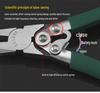 Labor-Saving Steel Wire Cutters: Multi-Functional, Angled, 6" & 8" Lineman's Pliers, Industrial Grade Electrician's Diagonal Cutting Pliers