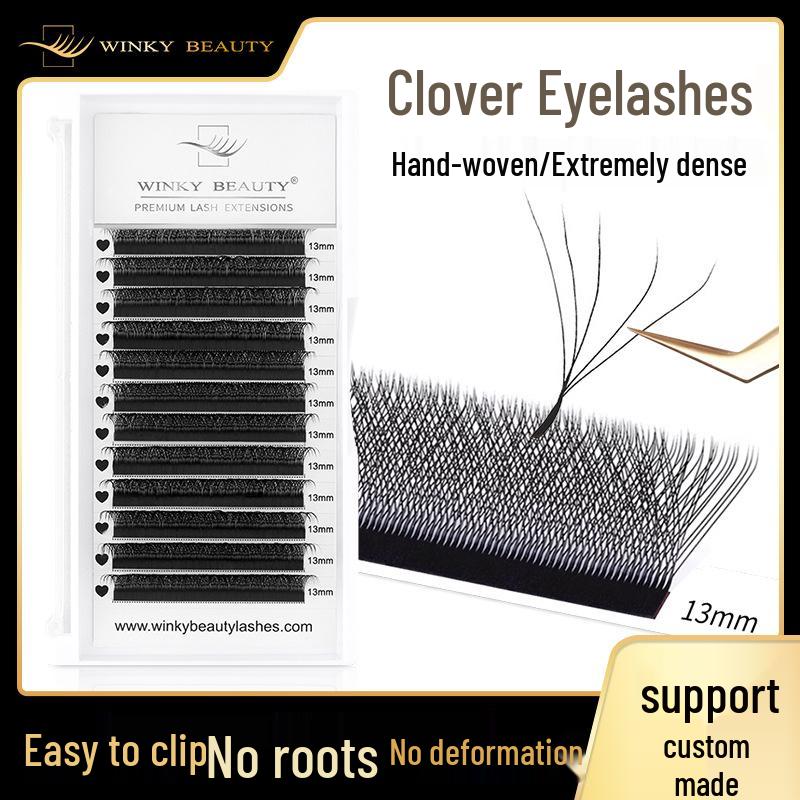 

Five-Leaf Clover 5D Lush Eyelash Extensions – Long-Lasting, Dense Style Clover 0.07C