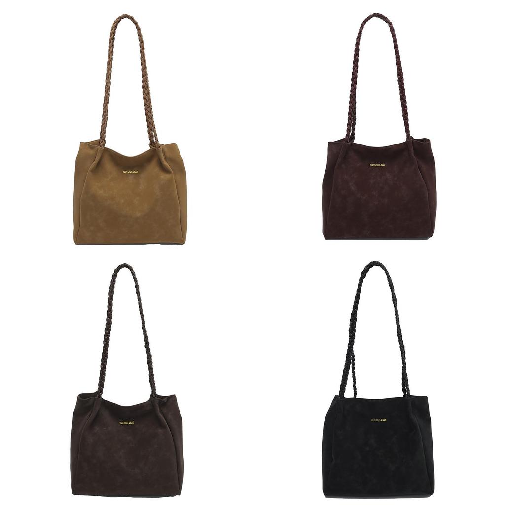 Fashionable Street Style Bag With Double Shoulder Straps And Top Zipper For School