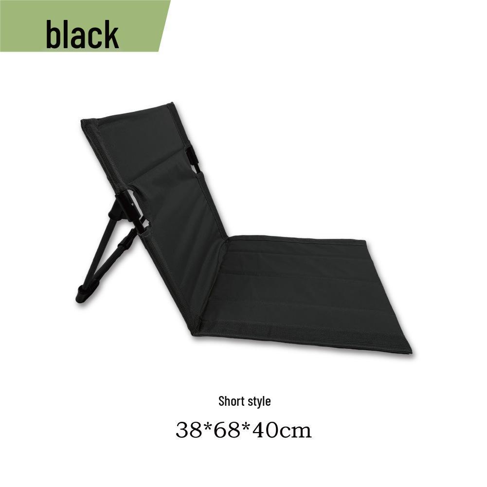 Ultralight Folding Camping Chair with Backrest – Portable Outdoor and Beach Leisure Chair