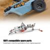 Metal Axle Assembly Upgrade Accessories Fit for   SCX10 4  RC Off Road Crawler(Red )