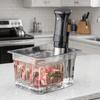 with Lid Slow Cooking Pot Kit Scaled Water Bath Cooking Box Sous-vide Machine Water Tank  Beef