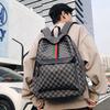 Brangdy Plaid Unisex Laptop Backpack