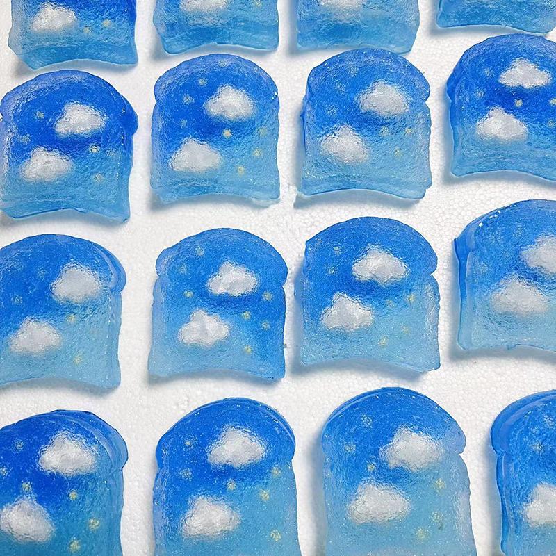 

Милая игрушка-антистресс в виде тоста, эластичная игрушка для отскока, мягкая игрушка для декомпрессии из мальтозы для взрослых и детей, сувениры для вечеринок one size