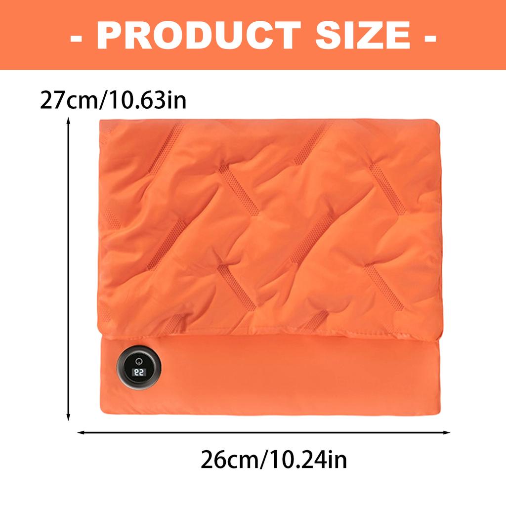 USB Rechargeable Electric Heating Pad With Digital Temperature Control Explosions Proof Design