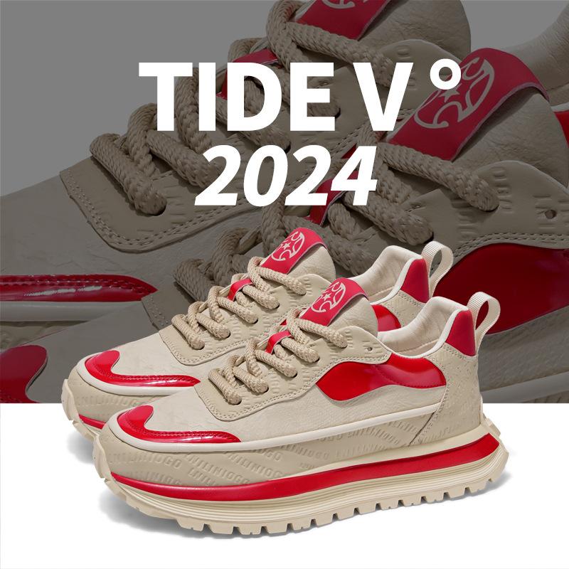 Shoes men's shoes autumn and winter new low-top Forrest Gump shoes versatile thick-soled heightening shoes sports and leisure shoes