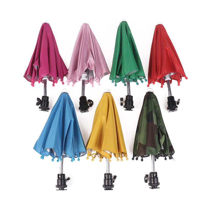 Umbrelă de cameră color de 27 cm Umbrelă de soare Suport ploios pentru aparatul foto general Umbrelă de cameră fotografică Accesorii de fotografie în aer liber