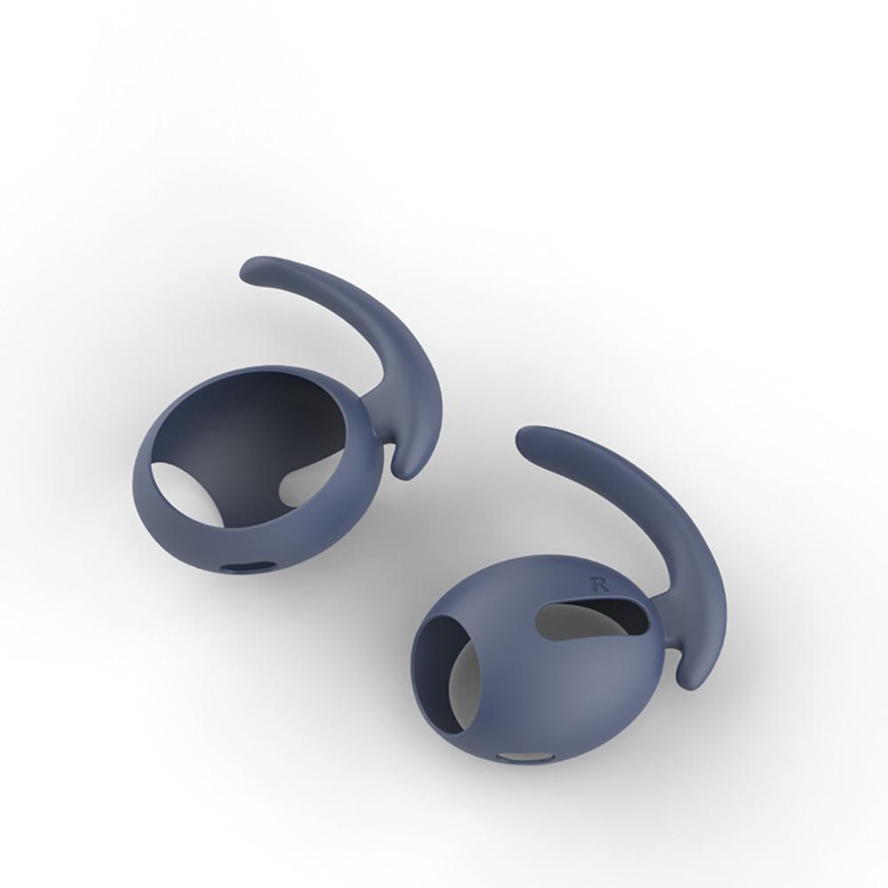 1 Pair Silicone Rubber Headphone Hooks Secure Anti Slip Covers For AirPods Pro
