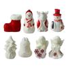 Craft Silicone Moulds Candle Making Molds Christmas Series Soap Crafting Moulds Resin Project Moulds Silicone Texture
