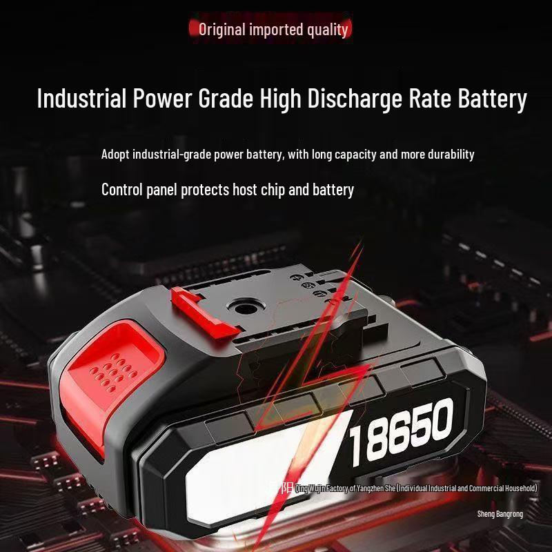 Industrial Grade Dual Speed Rechargeable Lithium Power Drill for Household and Multi-functional Use