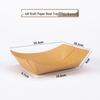 Disposable Kraft Paper Boat Box