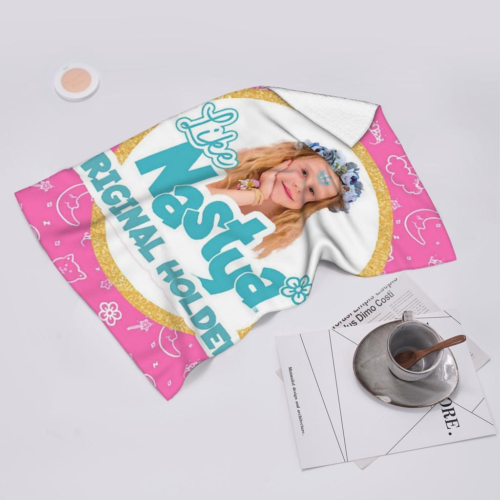 Lovely Like Nastya Soft Face Towel Quick Dry Pool Bath Cotton Towels Absorbent Quick