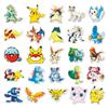 50-Pack Cute Pikachu Anime Stickers for Laptop & Suitcase Decoration