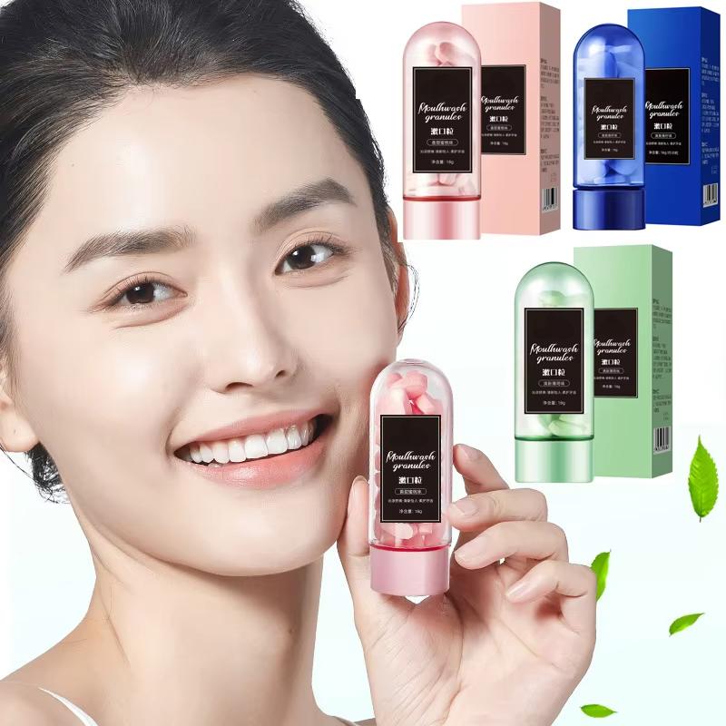 Probiotics Solid Toothpaste Tablets Remove Stains Portable Peppermint Mouthwash Water Clean Oral Cavity Tooth Powder Teeth Care
