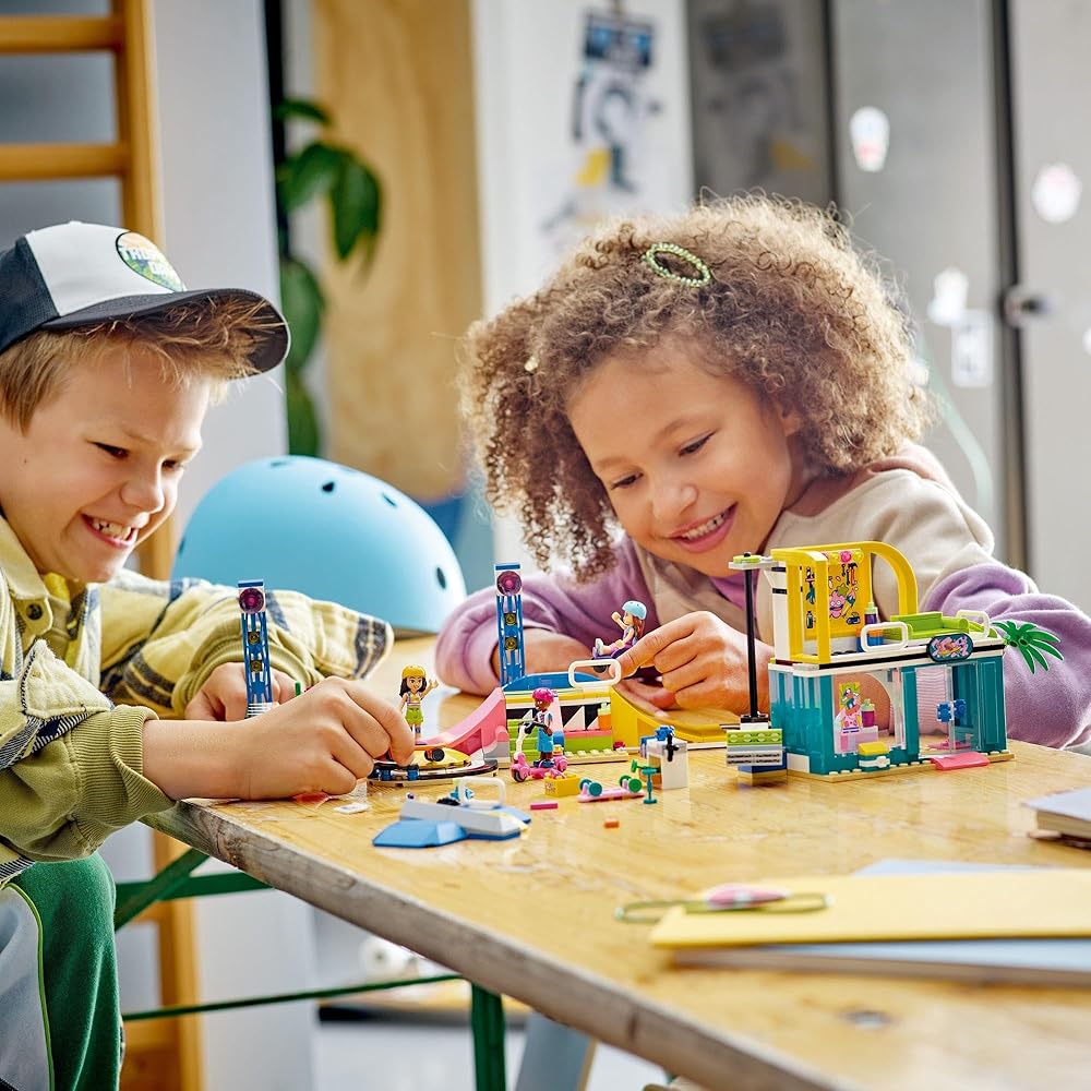 LEGO Friends Skate Park 41751 Building Blocks Toy for Girls Age 6 and Up