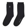 NICK&NICOLE NICK NICOLE LOGO SOCKS_BLACK