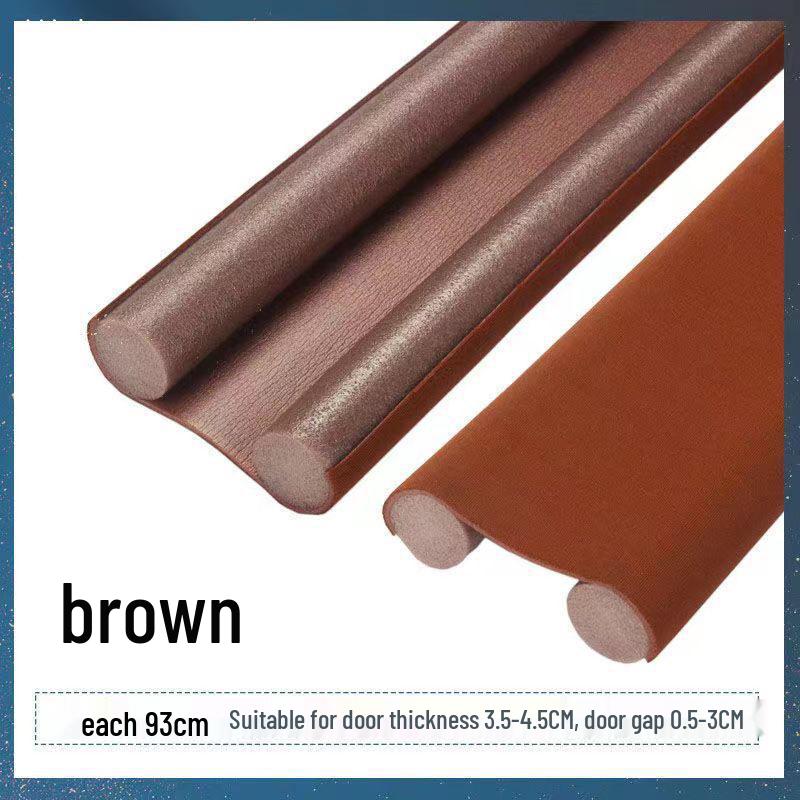 Enhanced Double-Sided Door Bottom Seal for Soundproofing, Insulation, and Insect Protection