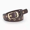 Chic Womens Korean Style Pu Belt With Eyecatching Buckle Options And Trendy Color Selections For Fall