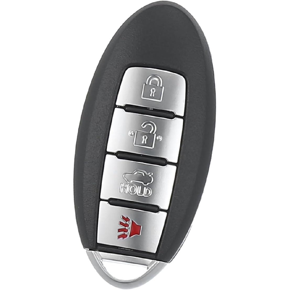 

Бесключевой брелок-пульт для Nissan Altima Maxima 2016-2018 433 МГц KR5S180144014 4 кнопки Многоразовый | Замена брелока для ключа автомобиля 1 шт.