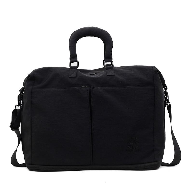 New large-capacity multi-functional travel bag women's wet and dry fitness bag portable business trip boarding luggage