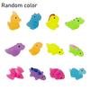 Mini Dinosaur Squeeze Toy Anxiety Relief Cartoon Dino Sensory Toy Soft Stretchy Stress Ball Home Office Worker Relaxation Tool
